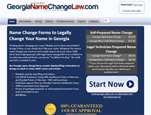 Tablet Screenshot of georgianamechangelaw.com
